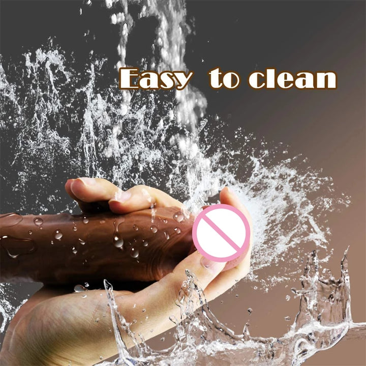 Realistic Dildo with Powerful Suction Cup