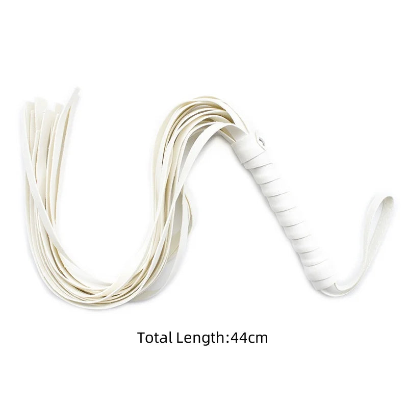Bdsm Bondage Kit Leather Handcuffs Sets Whip Nipple Clamps Ball Gag Collar for Women Couples - fromasia2america.shop
