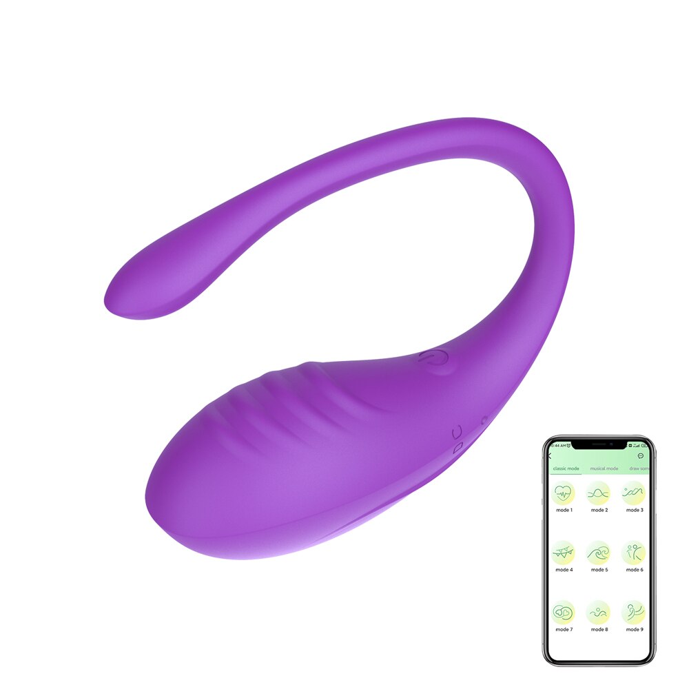 Wireless App Remote Control Vibrator Bluetooth Clit Stimulator G-spot Dildo Wear on Vibrating Egg for Women