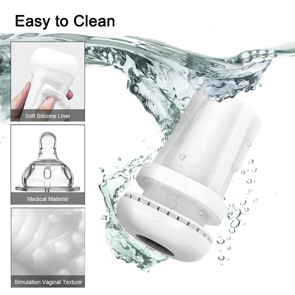 Automatic Sucking Male Masturbator Blowjob Cup Machine