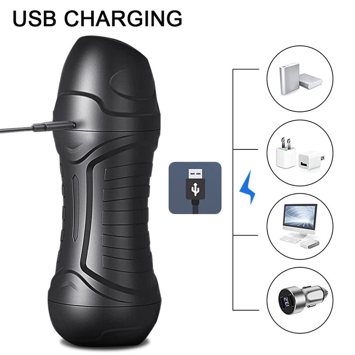 Automatic Medical Silicone Sucking Masturbator Vibration Blowjob Machine for Men