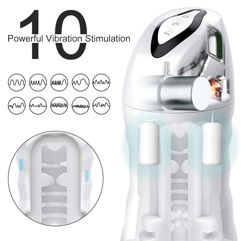Automatic Sucking Male Masturbator Blowjob Cup Machine