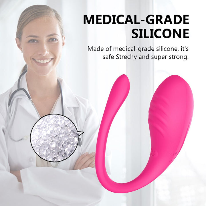 Wireless App Remote Control Vibrator Bluetooth Clit Stimulator G-spot Dildo Wear on Vibrating Egg for Women