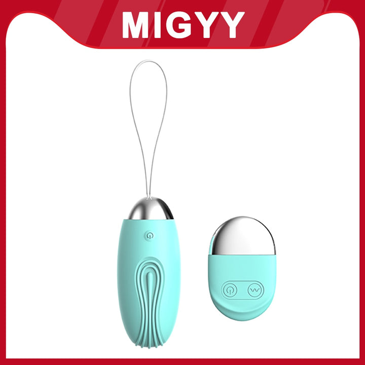 Bullet Vibrator Wireless Remote Controlled Love Eggs for Women