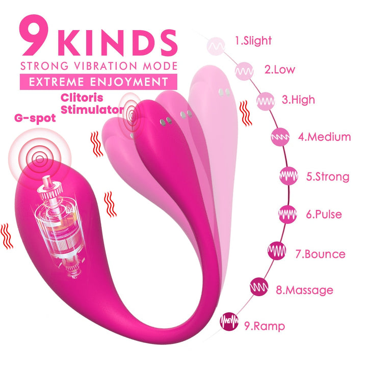 Kegel Balls Bluetooth Long Distance Control App Vibrator Love Eggs Panties Sex Toys for Women
