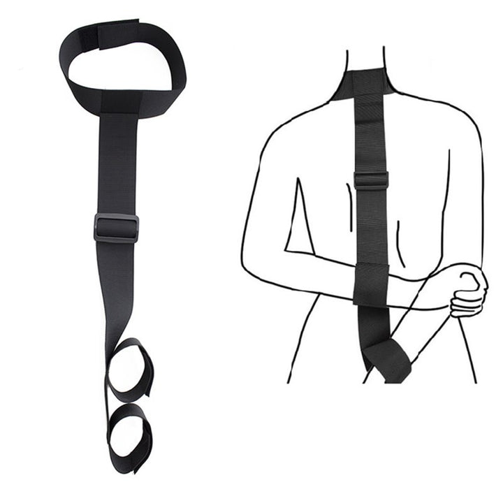 Shackles On The Door Chastity Lock Handcuffs Flirting Fetish BDSM