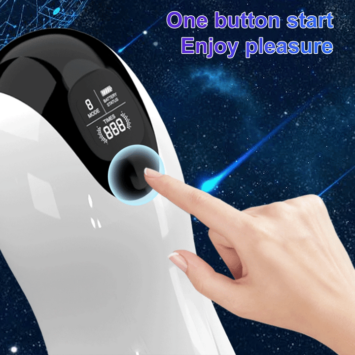 Automatic Male Masturbator Cup Vibration Blowjob Real Vagina Pocket Pussy Penis Oral Sex Machine for Men