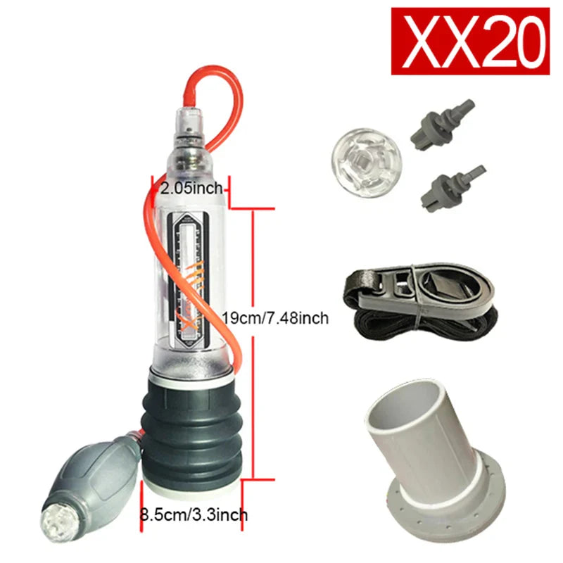 Penis Pump Penis Enlargement Enhancer Water Spa Vacuum Pump For Men - fromasia2america.shop