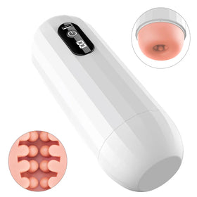 Automatic Sucking Male Masturbator Vibration Blowjob Machine Masturbation Pussy Penis Pump  for Men - fromasia2america.shop