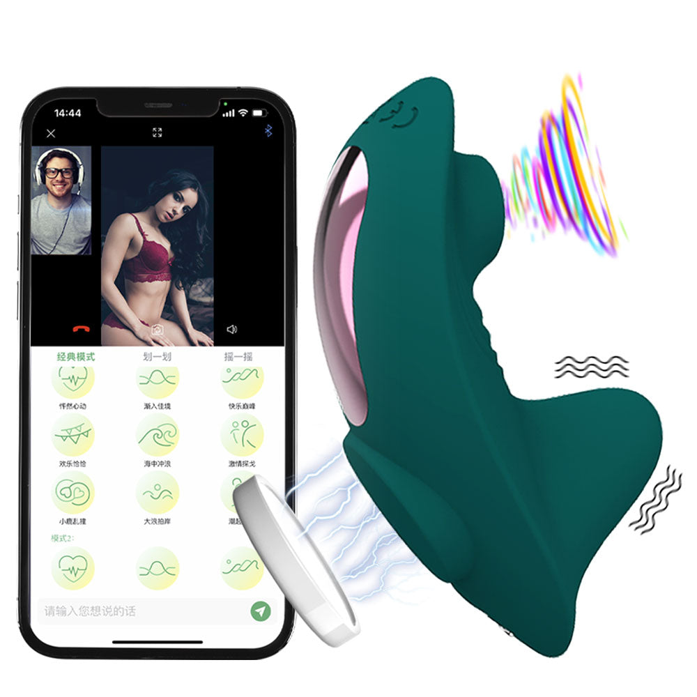 anime cosplay sex doll Wearable Mini Vibrator Clit Sucker App Bluetooth