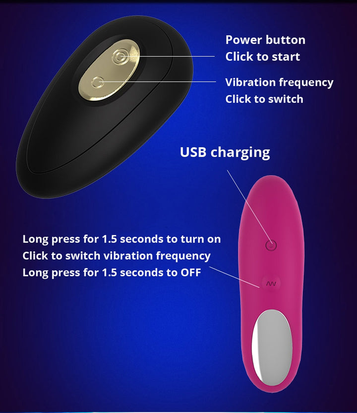 Wireless Remote Controlled Anal Vibrator Double Motor 12 Speeds Prostate Massage Butte Plug For Men Adult Sex Toy Store - SexxToys.Shop
