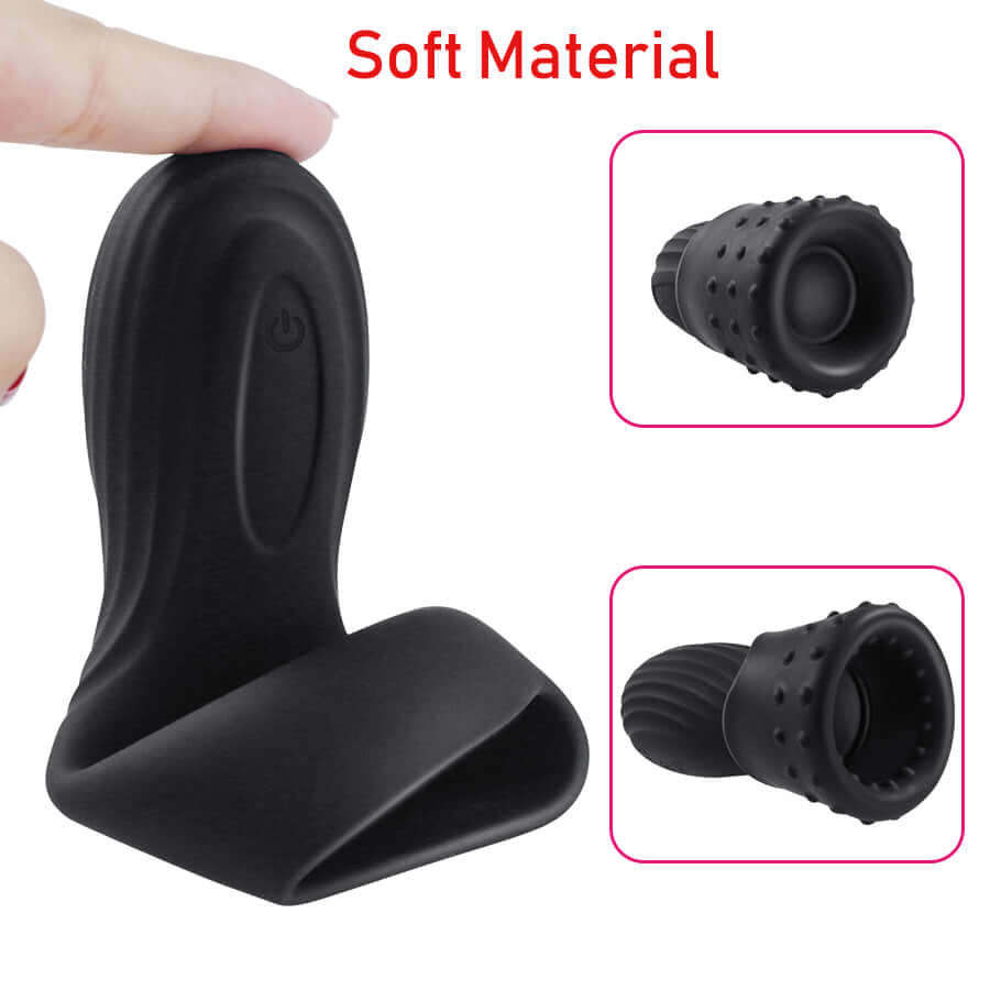 10 Modes Penis Ejaculation Delay Trainer Male Masturbator Vibrator For Men Adult Sex Toy Store - SexxToys.Shop