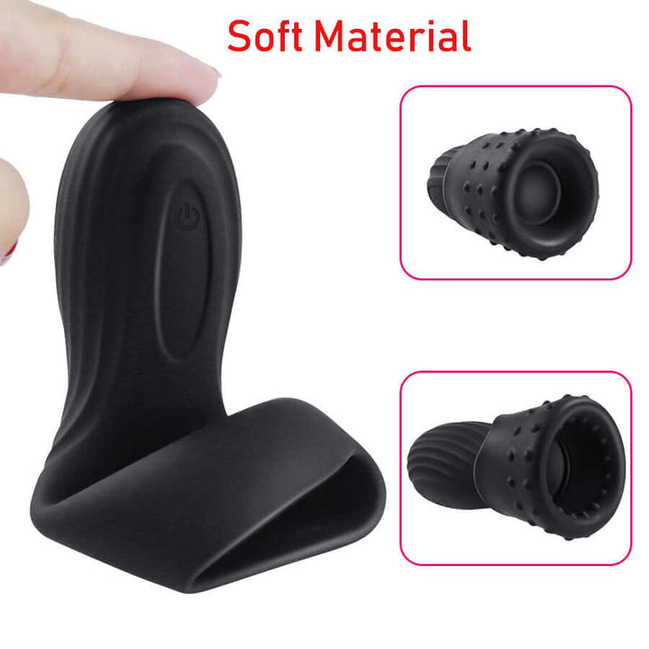 10 Modes Penis Ejaculation Delay Trainer Male Masturbator Vibrator For Men Adult Sex Toy Store - SexxToys.Shop