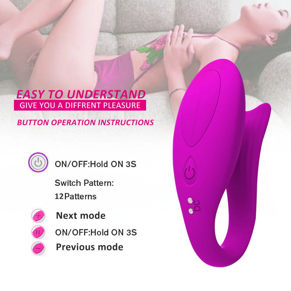 U-Shape Mermaid Wireless Remote Control Couple Vibrator 12 Speeds G Spot and Clitoral Massager Dual Motors For Women Adult Sex Toy Store - SexxToys.Shop