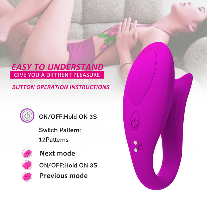 U-Shape Mermaid Wireless Remote Control Couple Vibrator 12 Speeds G Spot and Clitoral Massager Dual Motors For Women Adult Sex Toy Store - SexxToys.Shop