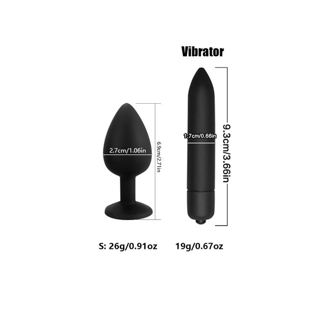 Soft Silicone Anal Butt Plug Prostate Massager Adult Sex Toy Store - SexxToys.Shop