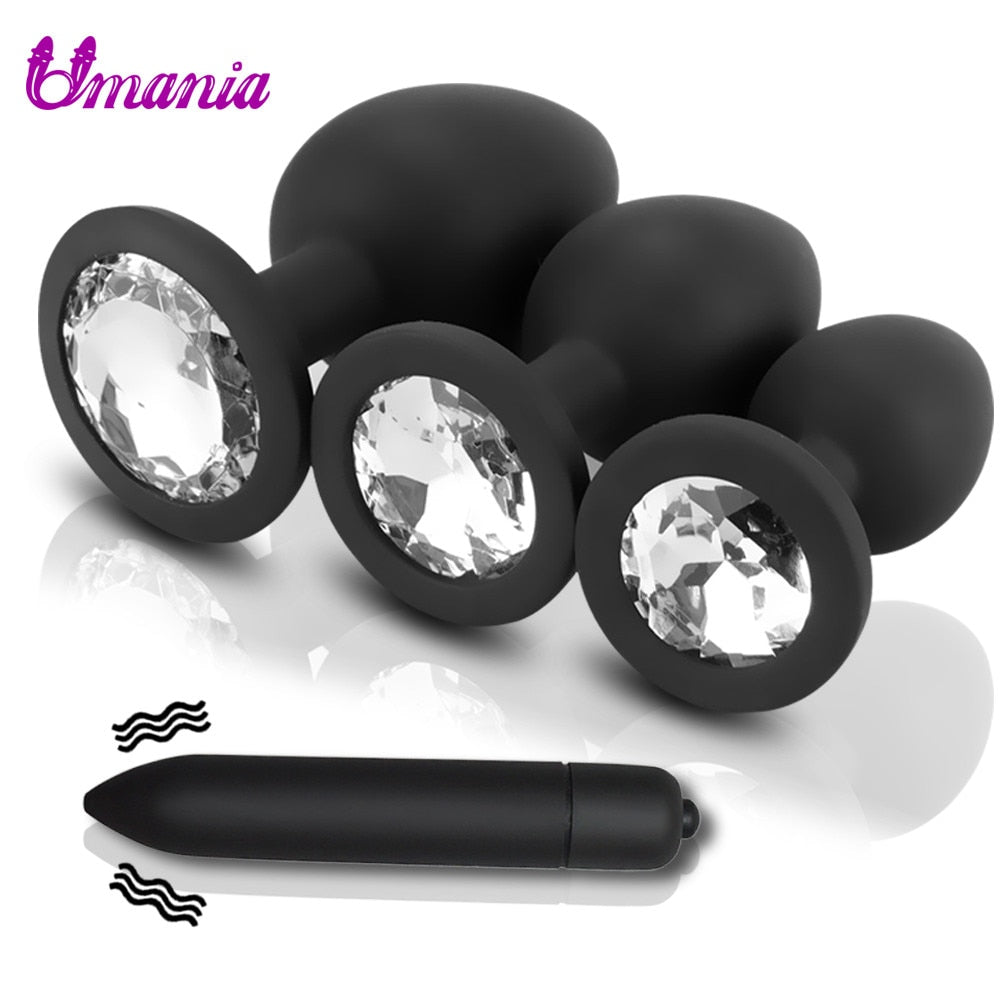 Soft Silicone Anal Butt Plug Prostate Massager Adult Sex Toy Store - SexxToys.Shop