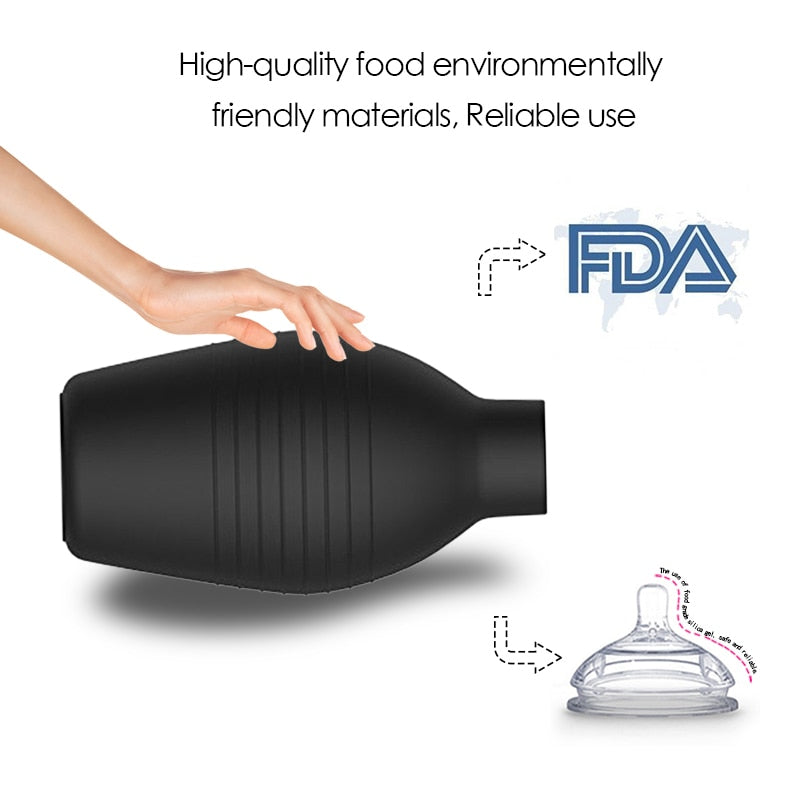 Adults Large Capacity Rectal Enemator Syringe Cleaner Adult Sex Toy Store - SexxToys.Shop