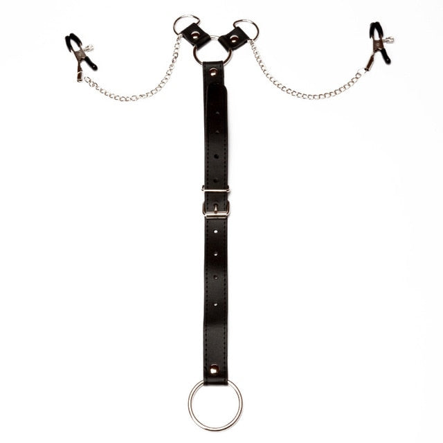 Many Styles (1 Pair/Set) of Fancy Nipple Breast Clamps With Metal Chain BDSM For Adults Pleasure Adult Sex Toy Store - SexxToys.Shop