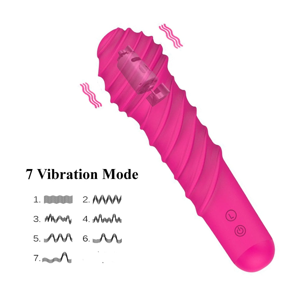 Silicone Magic AV Wand Body Massager Sex Toy Female Male Masturbator 7 speed Powerful Clit Vibrator For Men or Women Adult Sex Toy Store - SexxToys.Shop