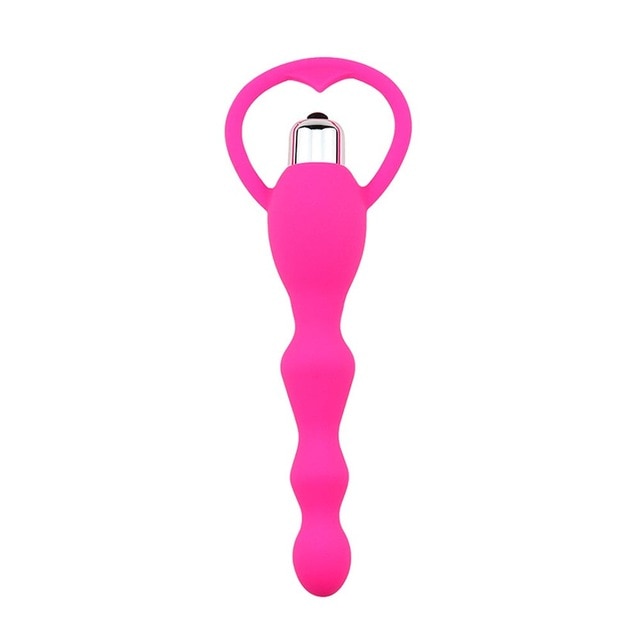 Anal Vibrator Anal Beads Vibrator Prostate Massage Smooth Butt Silicone Butt Plug Adult Sex Toy Store - SexxToys.Shop