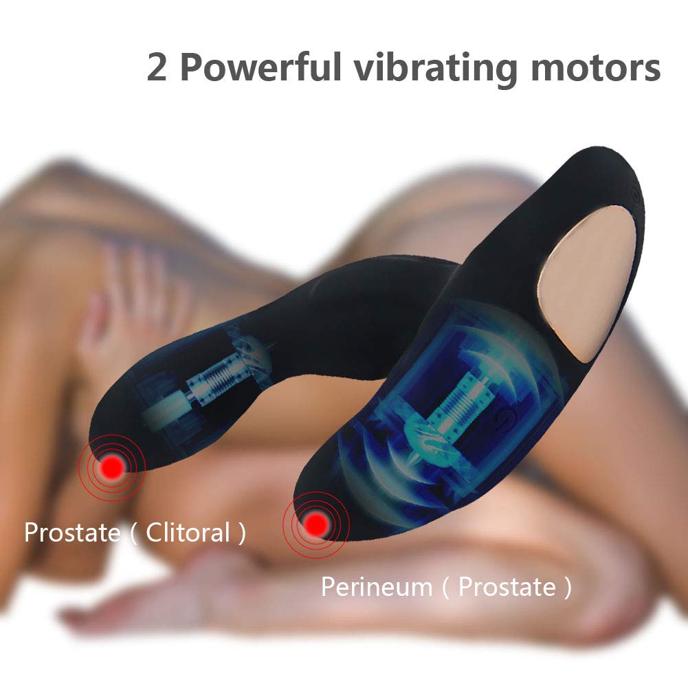 Prostate Stimulator Vibrator Prostate Massager Dildo Anal Plugs Silicone Wireless Vibrator Adult Sex Toy Store - SexxToys.Shop