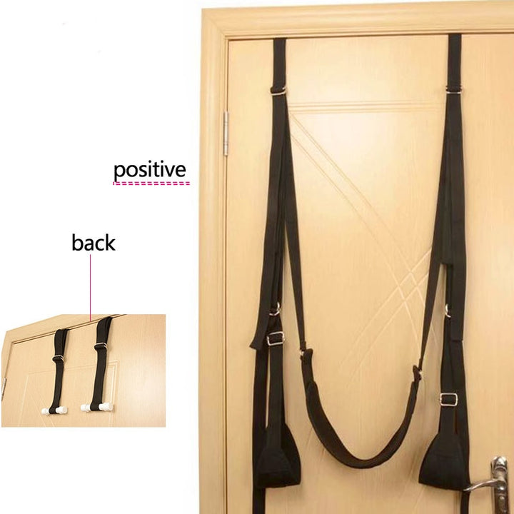 Couples Sex Swing Soft Seat And Leg Pad Indoor Sex Love Flirt Erotic Hanging Door Swing Adult Sex Toys Sex Furniture Fetish BDSM For Men or Women Adult Sex Toy Store - SexxToys.Shop
