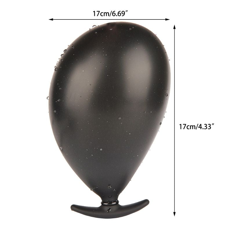 Silicone Butt Anal Plug Inflatable Dildo Stretcher Pump Expandable Massager For Men or Women Adult Sex Toy Store - SexxToys.Shop