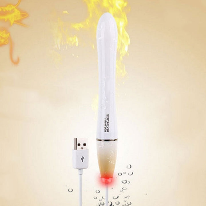USB Heating Penis Rod For Male Masturbation Warming Sex Toy Vibrator For Men Adult Sex Toy Store - SexxToys.Shop