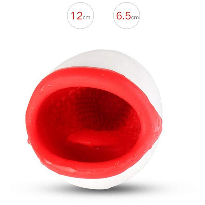 Masturbator Vibrator Silicone Automatic Rotation Heating Sucking Oral Sex Cup Adult Intimate Blowjob Machine For Men Adult Sex Toy Store - SexxToys.Shop