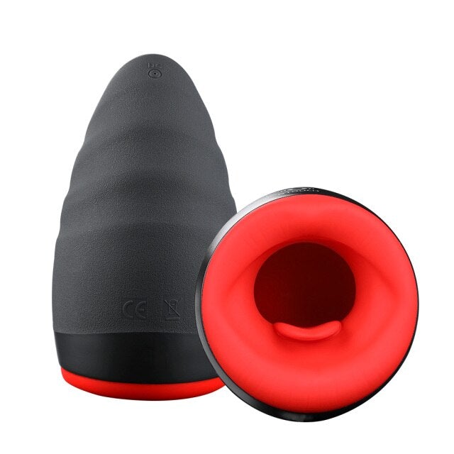 Masturbator Intimate Silicone Automatic Heating Vibrator Male Penis Training Machine For Men Adult Sex Toy Store - SexxToys.Shop