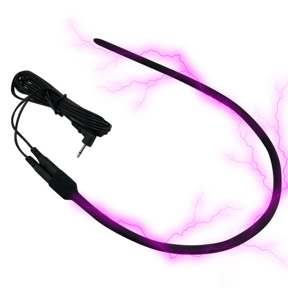 Electric Shock Silicone Penis Plug Urethral Dilator Catheter Sex Toys for Men Adult Sex Toy Store - SexxToys.Shop
