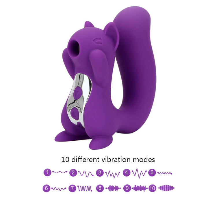 10 Modes Sucking Vibator G-spot Stimulator Squirrel Clit Sucker For Women Adult Sex Toy Store - SexxToys.Shop