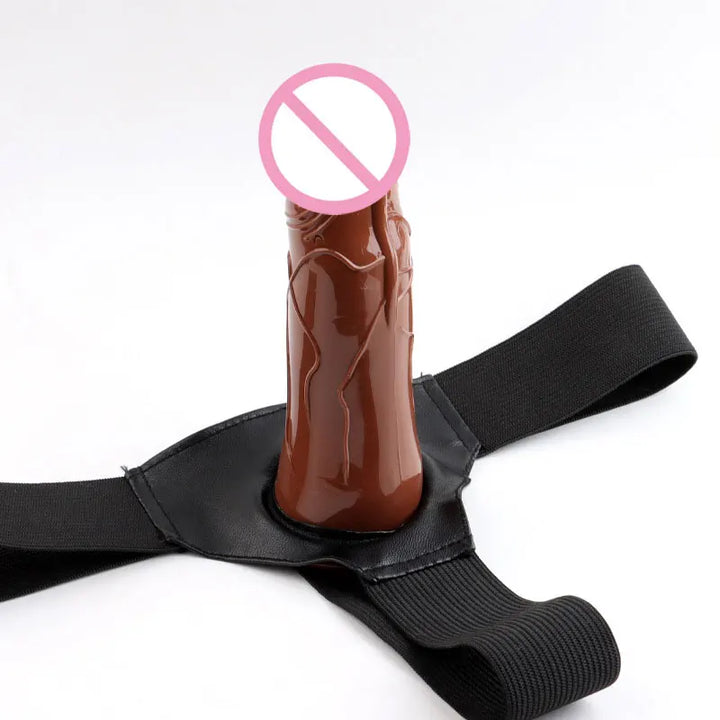 Hollow Strap On Dildo Realistic Strap On Harness Suction Cup Anal Dildo Penis - fromasia2america.shop