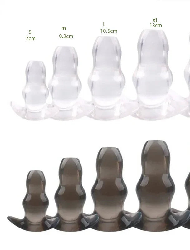 Anal Beads Cock Dock  Butt Plug PeepHole Toys Silicone dildo Gay woman man - fromasia2america.shop