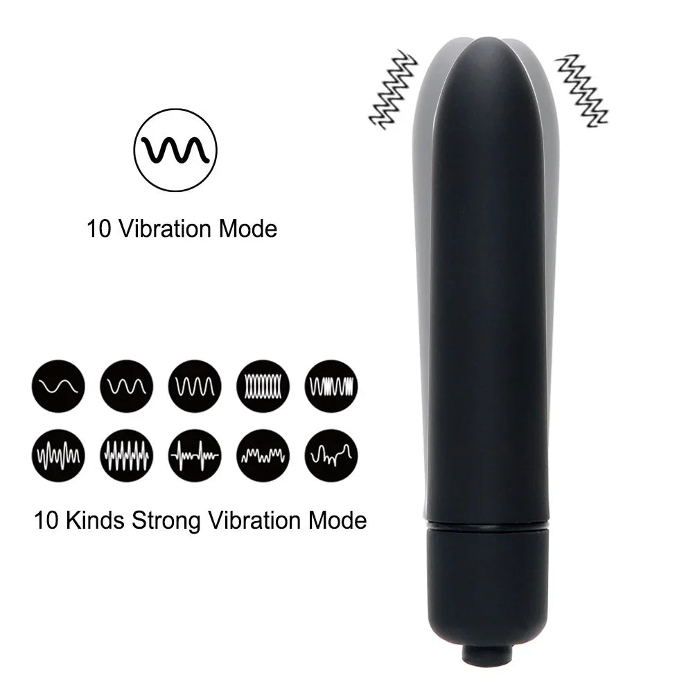 Adult Silicone Anal Plug Dildos Bullet Vibrator Butt Plugs Sex Toys for Women man - fromasia2america.shop