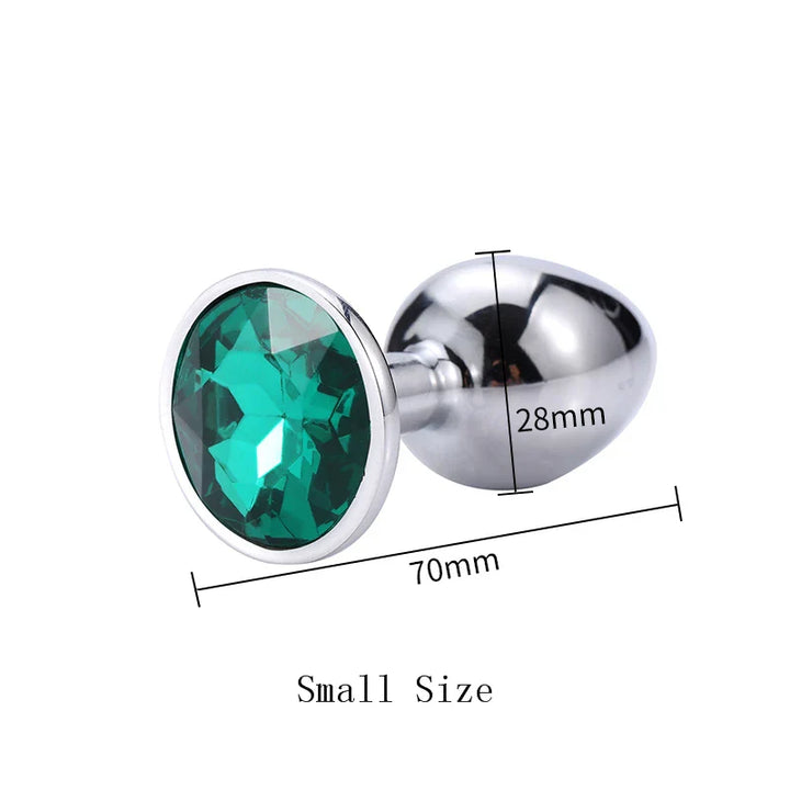 3 Size/set Metal Anal plug butt plug Sex Toys Butt Toys For Women/Men/Couples - fromasia2america.shop