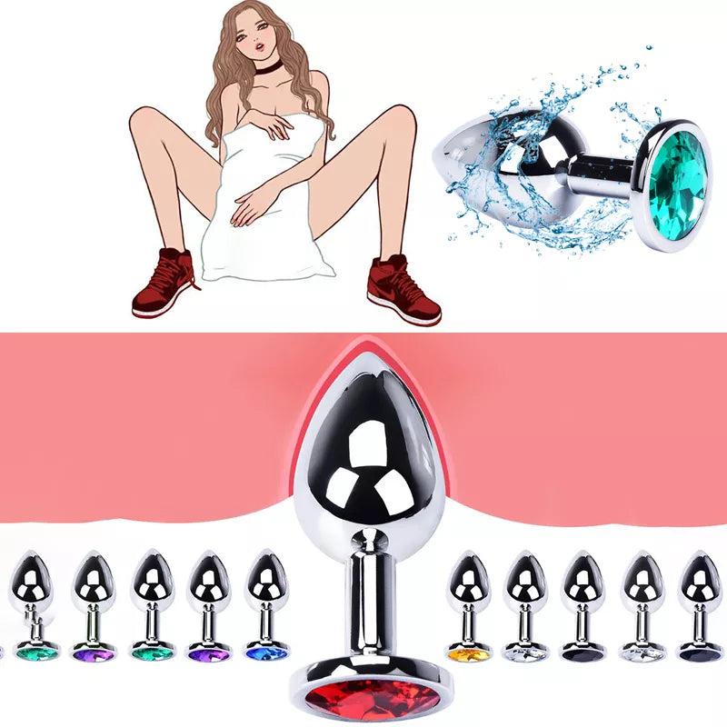 Anal Toys For Women Adult Sex Products For S Men Butt Plug Stainles Steel Anal Plug Sex - fromasia2america.shop