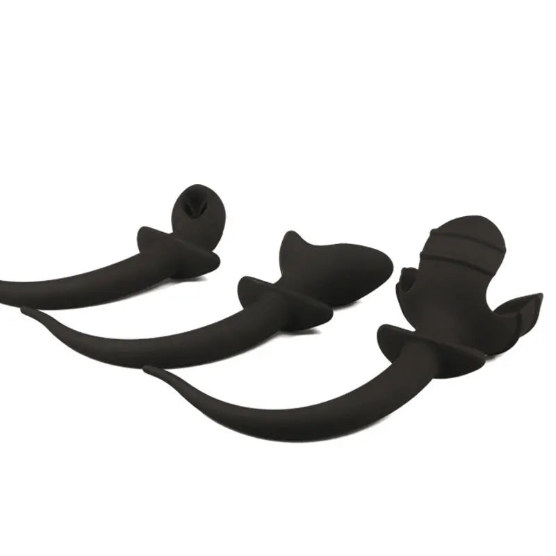 Silicone Dog Tail Anal Open Plug Silicone Prostate Massager G Spot Tails Butt Plug - fromasia2america.shop