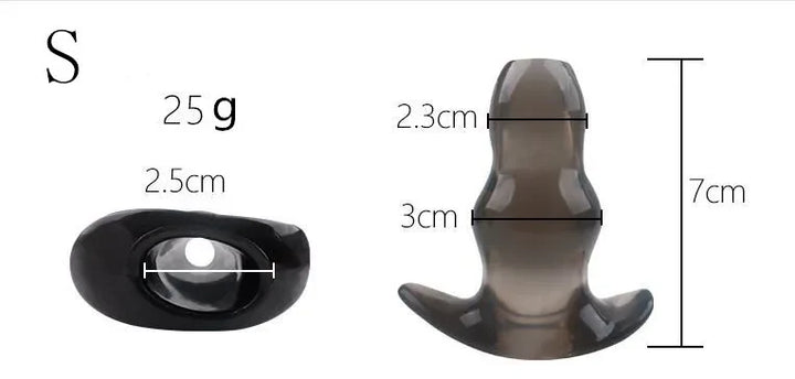 Anal Beads Cock Dock  Butt Plug PeepHole Toys Silicone dildo Gay woman man - fromasia2america.shop