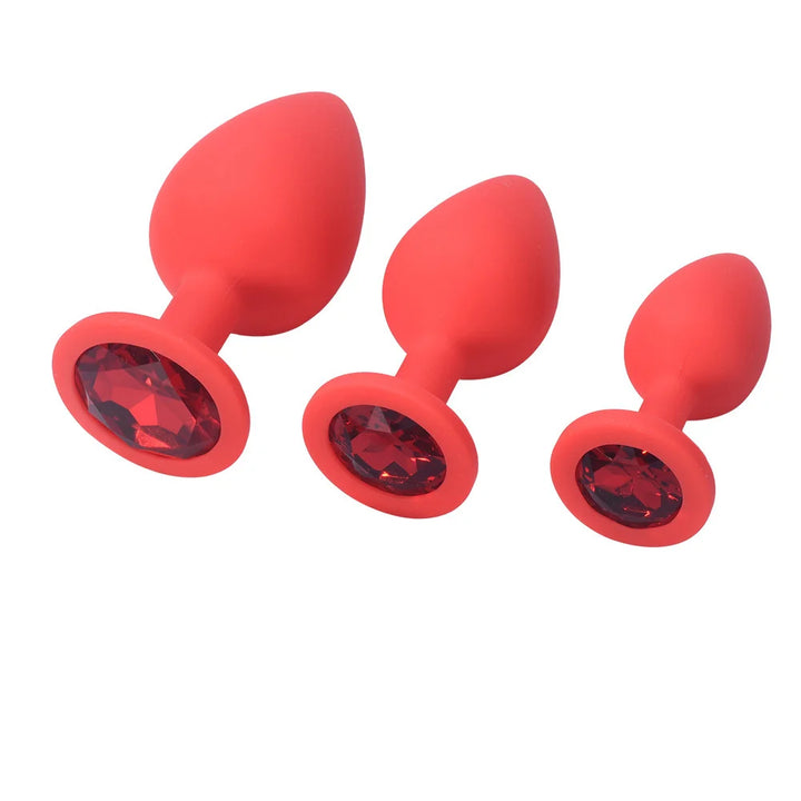 Adult Silicone Anal Plug Dildos Bullet Vibrator Butt Plugs Sex Toys for Women man - fromasia2america.shop