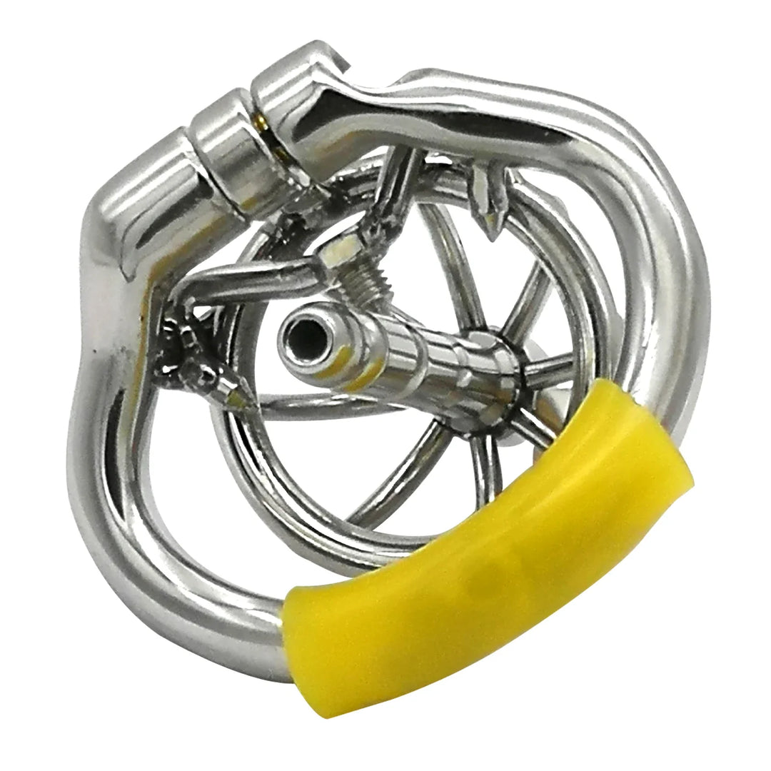 Chastity Device with Urethral Catheter and Anti-Shedding Ring,Cock Cage,Penis Ring - fromasia2america.shop