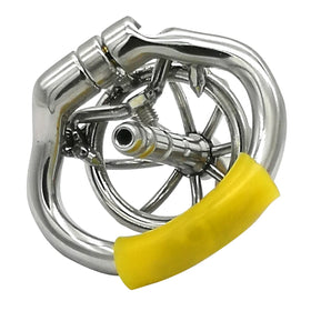 Chastity Device with Urethral Catheter and Anti-Shedding Ring,Cock Cage,Penis Ring - fromasia2america.shop