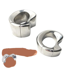 Penis lock cock Ring Heavy Duty weight male Delay ejaculation BDSM Sex Toy for men - fromasia2america.shop