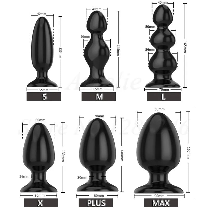 Huge Anal Sex Toys Large Butt Plug Dilatador Prostata Massager For Men Woman - fromasia2america.shop