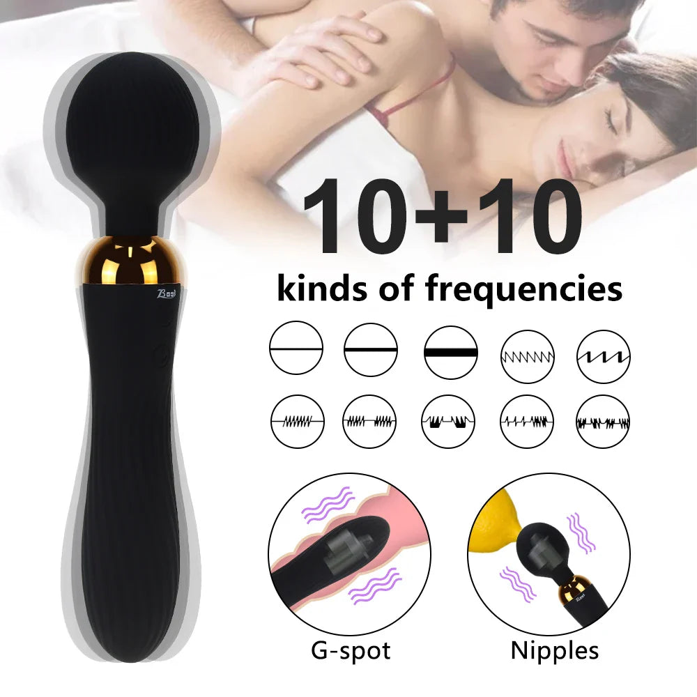 Powerful Dildo Vibrators Sex Toys for Woman Body Massager Adult Sex Product - fromasia2america.shop