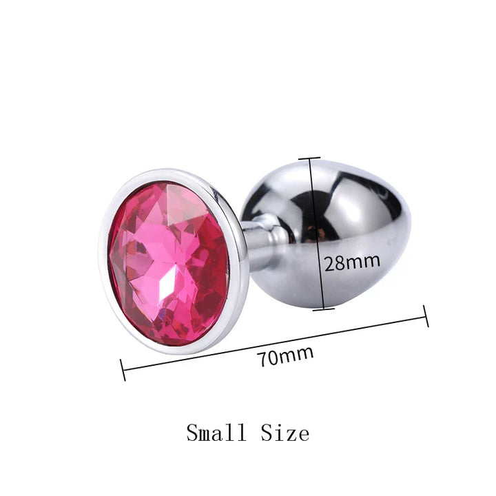 3 Size/set Metal Anal plug butt plug Sex Toys Butt Toys For Women/Men/Couples - fromasia2america.shop