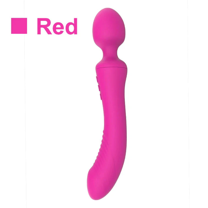 Dual Vibrator Sex Toys for Women Powerful Magic Wand Clitoris Vagina Massage Anal Plug - fromasia2america.shop