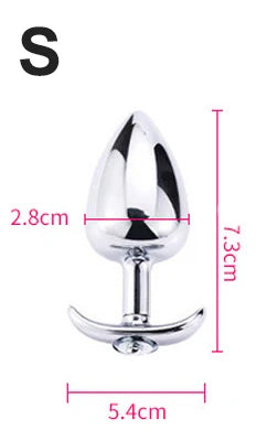 Anal Plug Detacheable Anchor Style Butt Plug Electric Stimulator for Men Women - fromasia2america.shop