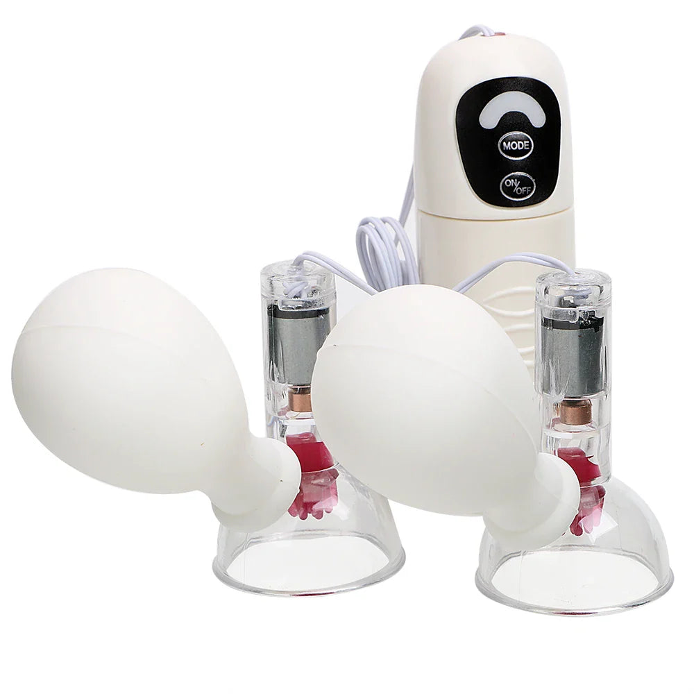 Breast Pump Nipple Sucker Sucking Ratating Vibrators For Women Clitoral Suction Female - fromasia2america.shop